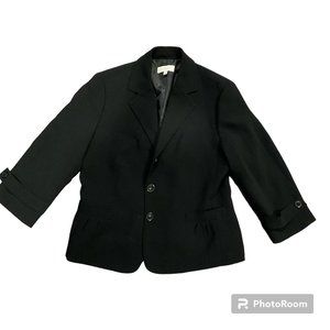 Talbots 2 Buttoned Peplum Style Blazer with Pockets - Size 16